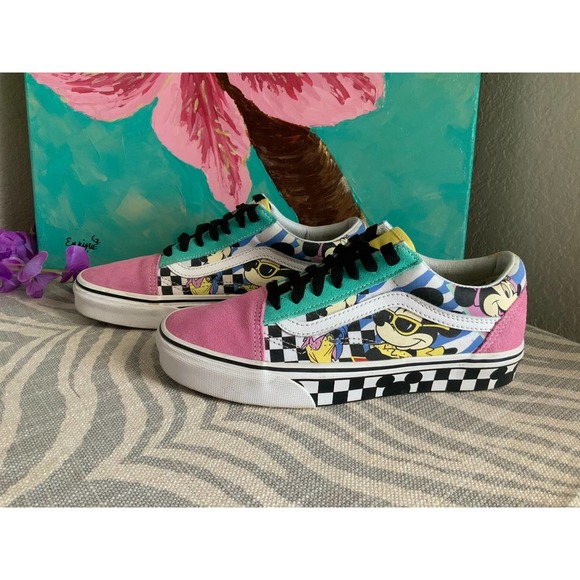 Disney Vans Unisex old school  80s size 7 1/2 - Picture 2 of 6